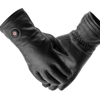 Gants chauffants cuir intégral – Single Heating