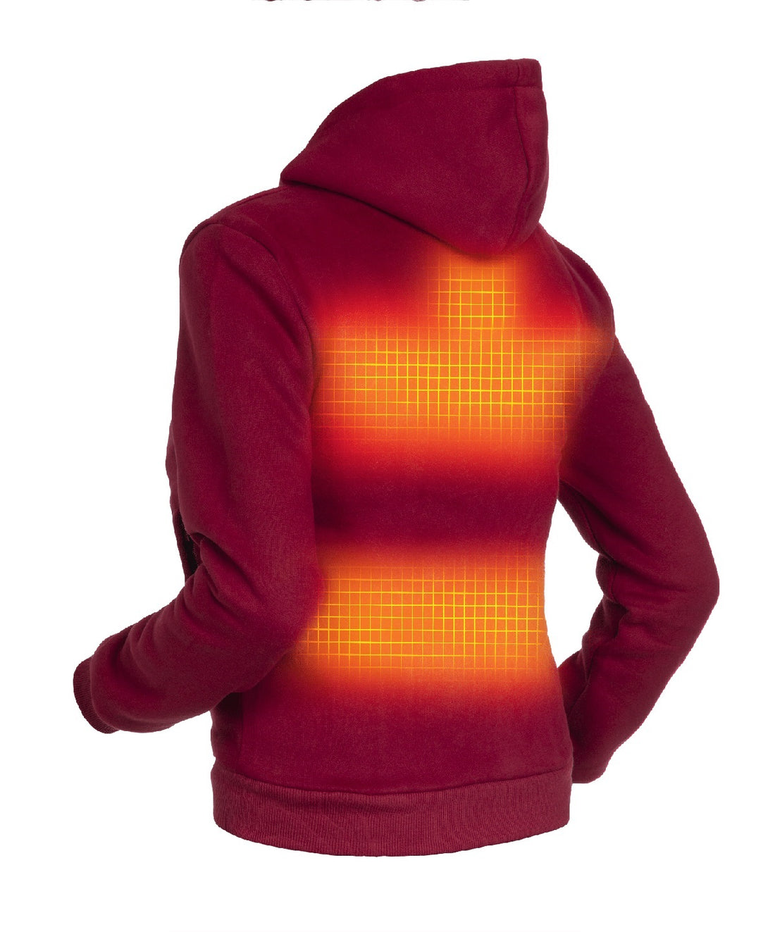 Veste Chauffante Femmes - Dual-Heating | USB - Bordeaux