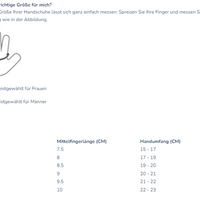 Beheizte Lederhandschuhe – Single Heating