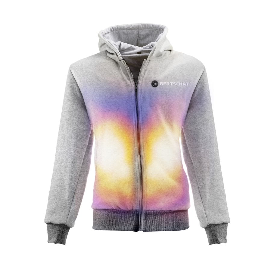 Beheizter Hoodie PRO | Herren - Grau