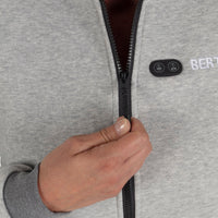 Beheizter Hoodie - Damen | Dual Heating - Grau