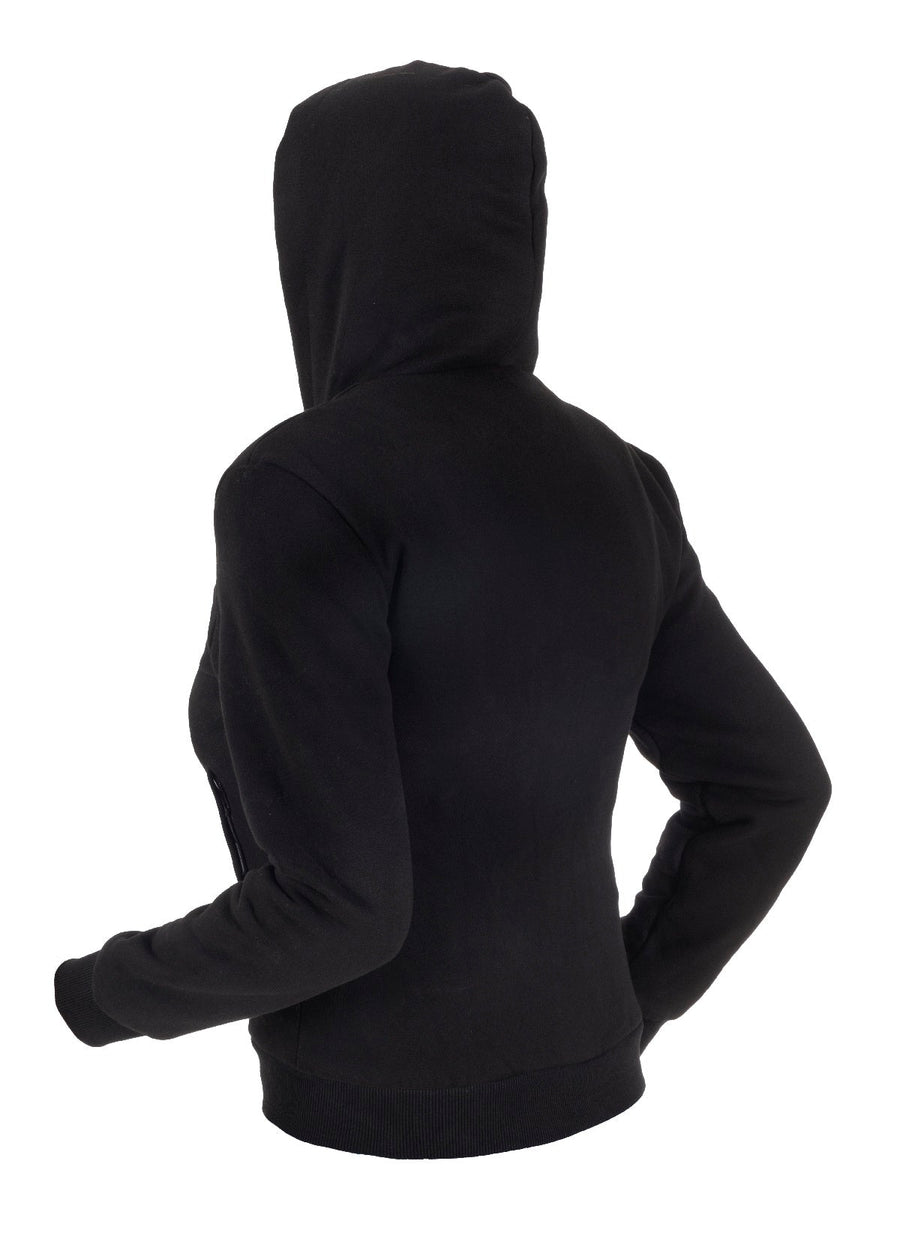 Beheizter Hoodie - Damen | Dual Heating - Schwarz