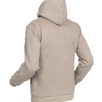 Beheizter Hoodie - Herren | Dual Heating - Beige