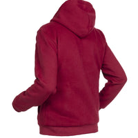 Beheizter Hoodie - Herren | Dual Heating - Burgund