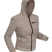 Beheizter Hoodie - Damen | Dual Heating - Beige