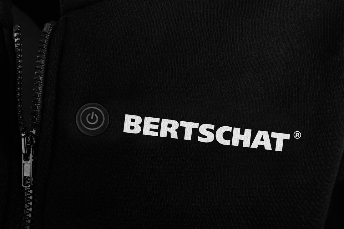 Beheizter Hoodie PRO | Herren - Schwarz